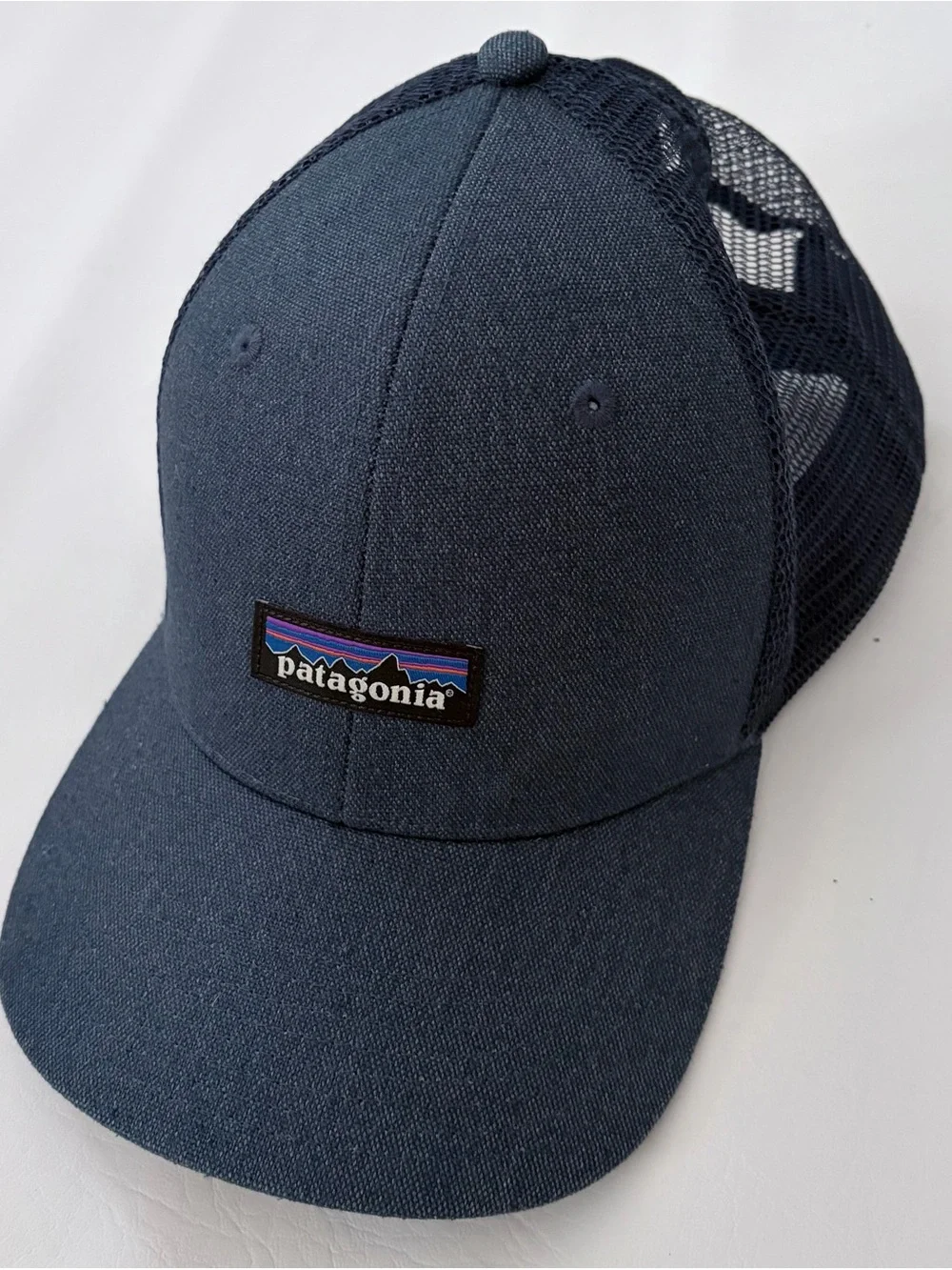 Patagonia Men’s Hat P-6 Label LoPro UnTrucker Hat Stone Blue